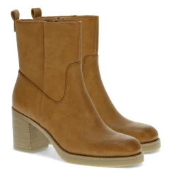 Baretraps Booties-Giana Heeled Midi Boot LightRust