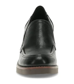 Baretraps Flats & Loafers|Dress Shoes-Gretel Block Heel Loafer Black