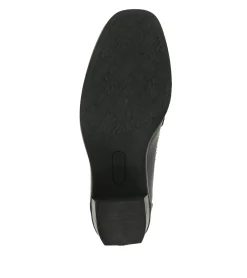 Baretraps Flats & Loafers|Dress Shoes-Gretel Block Heel Loafer BlackPatent