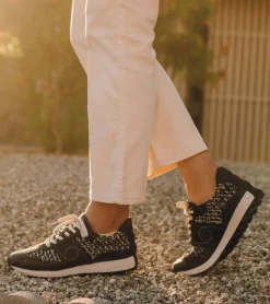 Baretraps Flats & Loafers|Sneakers-Gwenda Lace Up Sneaker BlackMulti