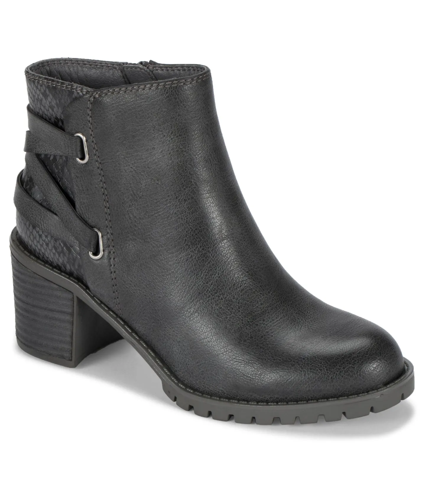 Baretraps Booties-Hensley Bootie DarkGreySnake