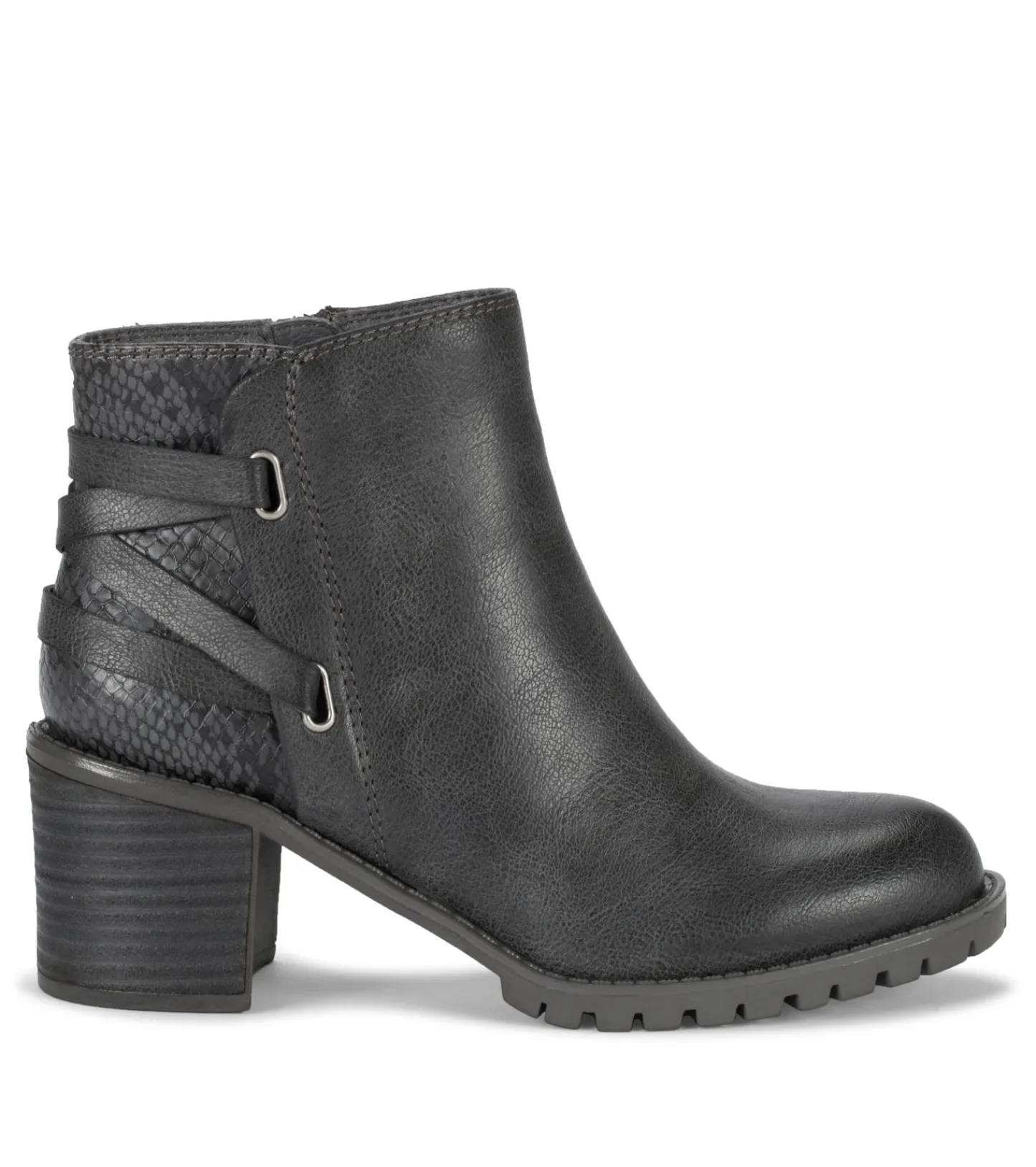 Baretraps Booties-Hensley Bootie DarkGreySnake
