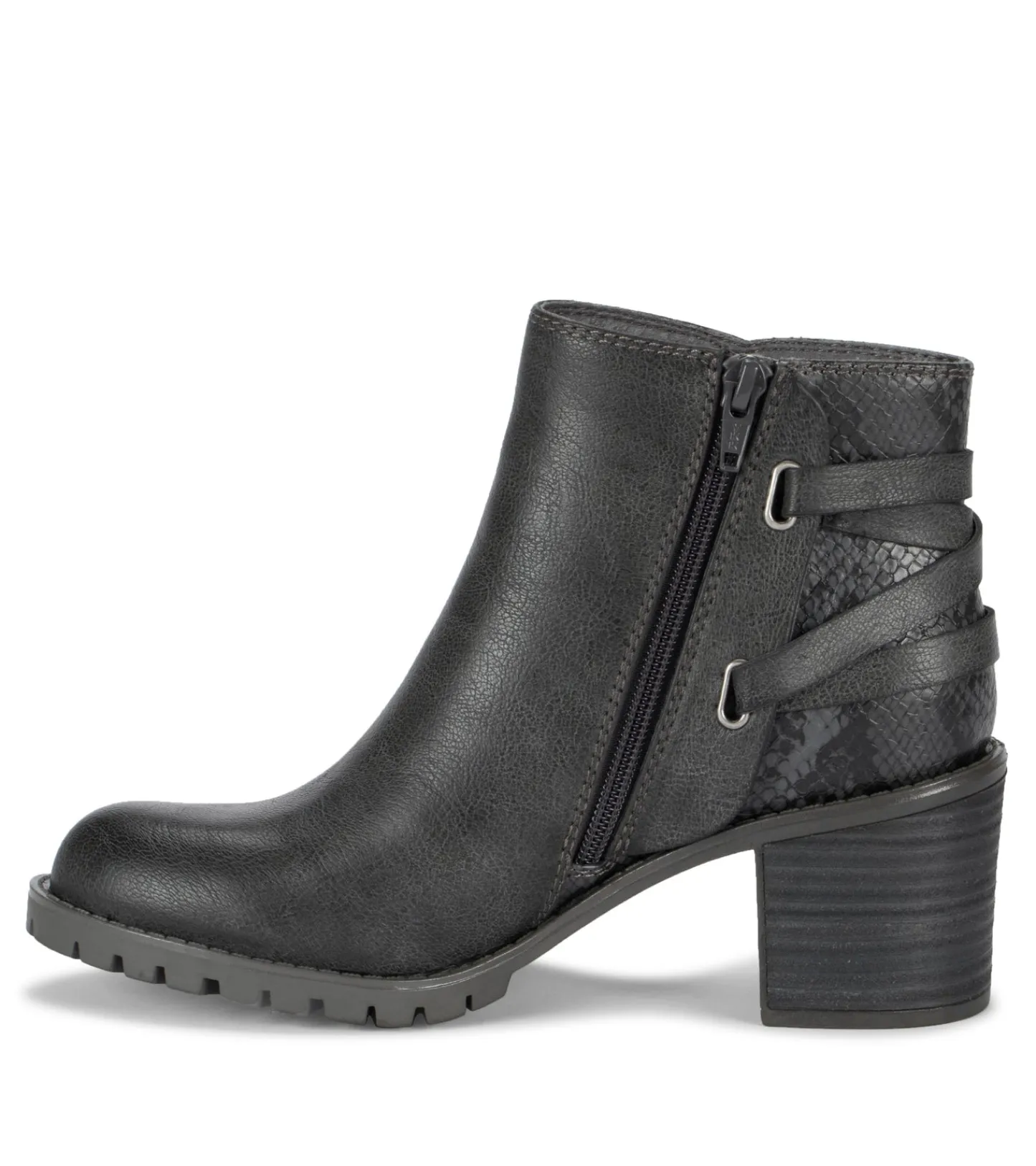 Baretraps Booties-Hensley Bootie DarkGreySnake