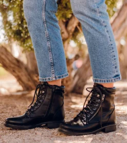 Baretraps Booties-Holden Lace Up Bootie Black
