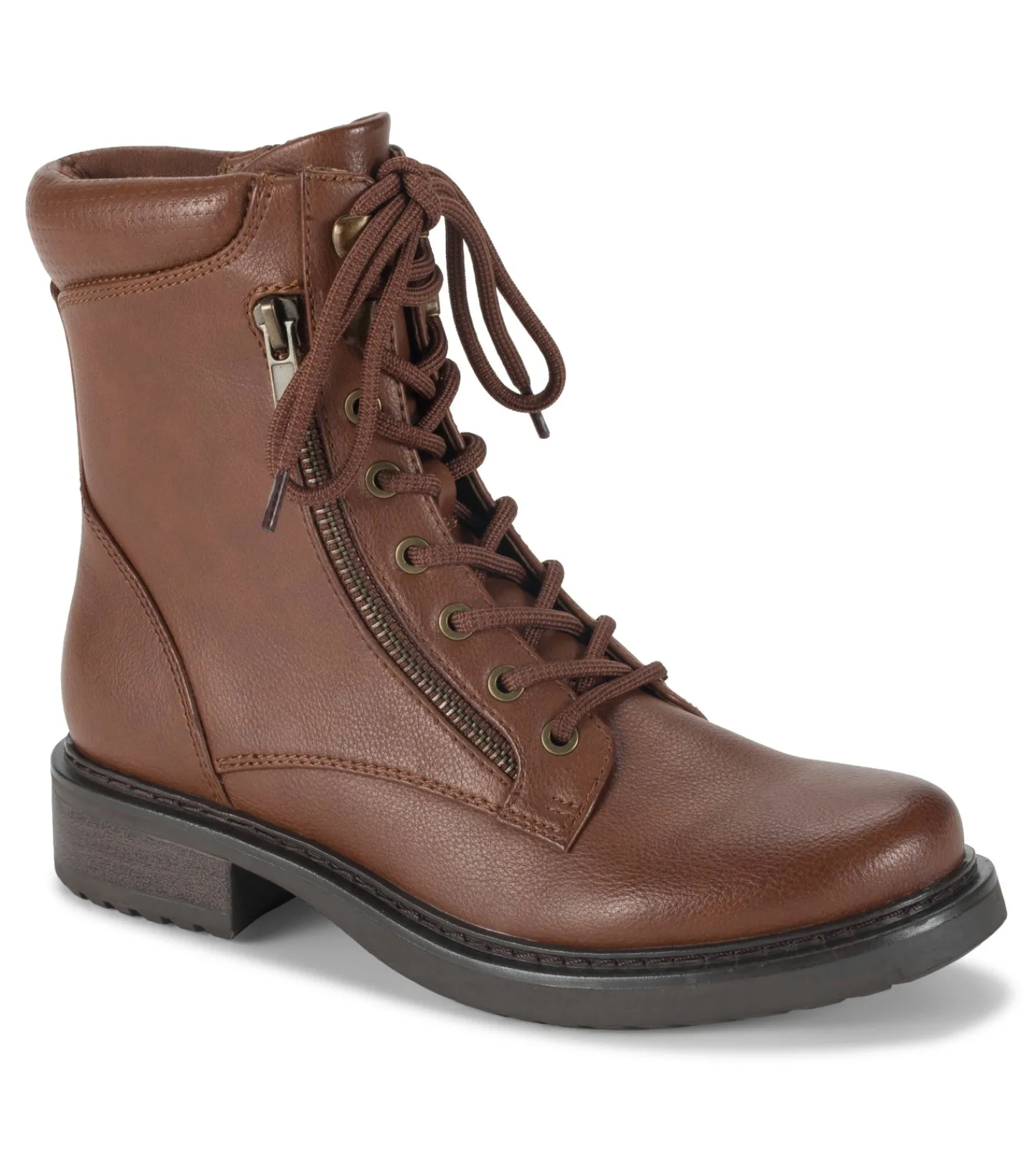 Baretraps Booties-Holden Lace Up Bootie BrushBrown