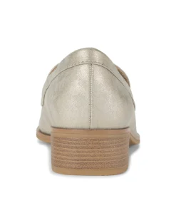 Baretraps Flats & Loafers|Dress Shoes-Hydie Loafer Champagne