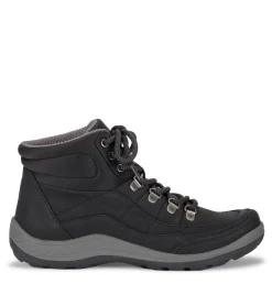 Baretraps Booties-Kamber Lace Up Boot Black