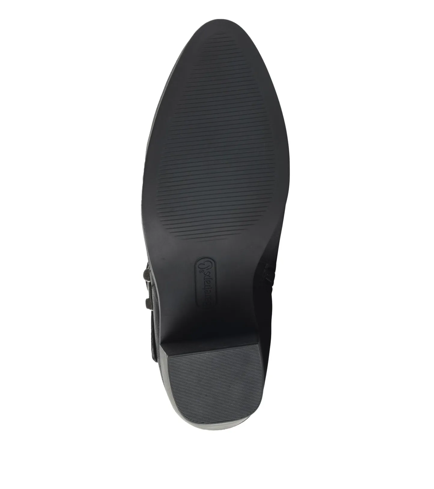 Baretraps Booties-Karina Block Heel Ankle Bootie Black