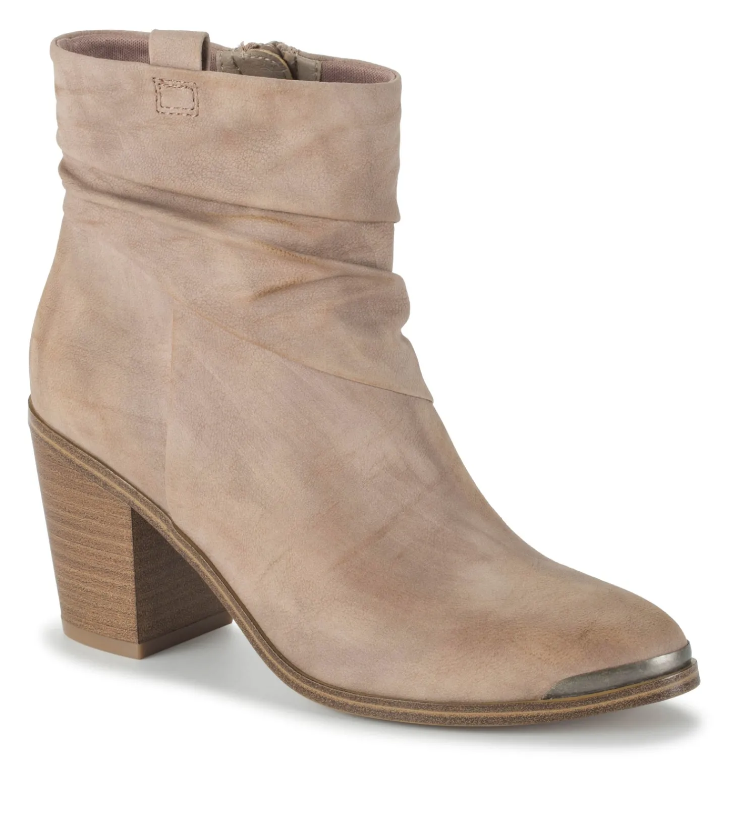 Baretraps Booties-Katherine Block Heel Bootie LightMushroom