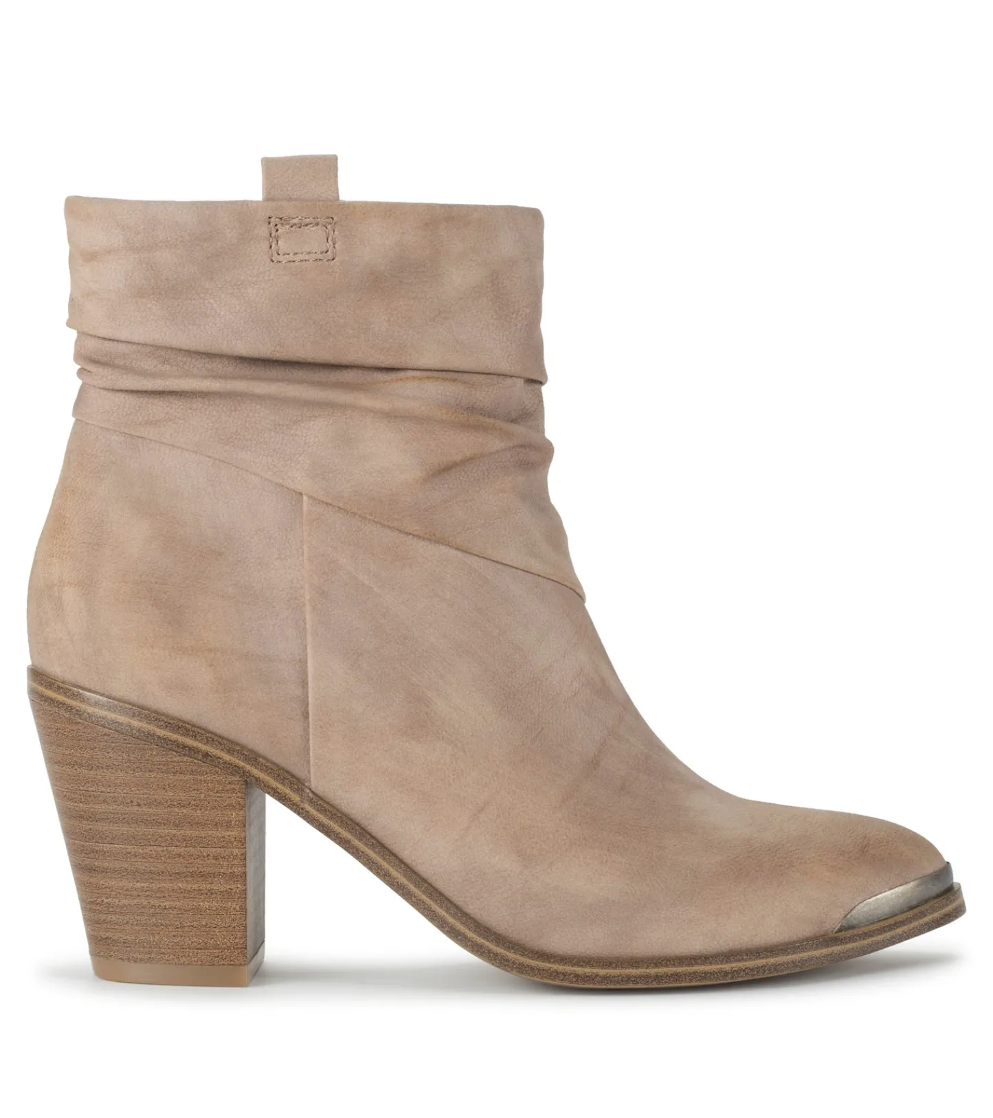 Baretraps Booties-Katherine Block Heel Bootie LightMushroom