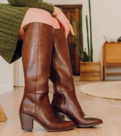 Baretraps Knee High Boots-Kiara Tall Boot BrushBrown