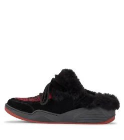 Baretraps Clogs & Mules-Landon Clog Slipper Black/Red