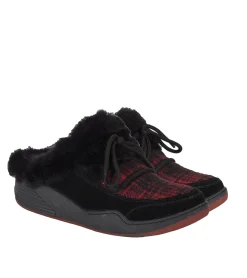 Baretraps Clogs & Mules-Landon Clog Slipper Black/Red