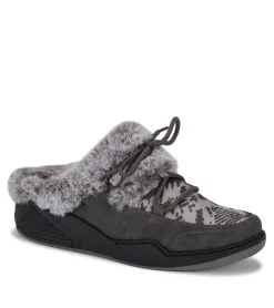 Baretraps Clogs & Mules-Landon Clog Slipper DarkGreyZebra
