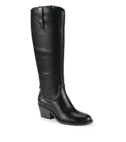 Baretraps Knee High Boots-Laryssa Riding Boot Black