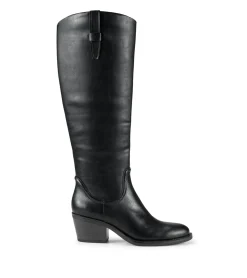 Baretraps Knee High Boots-Laryssa Riding Boot Black