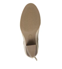 Baretraps Booties-Lauryn Block Heel Ankle Bootie Milkyway