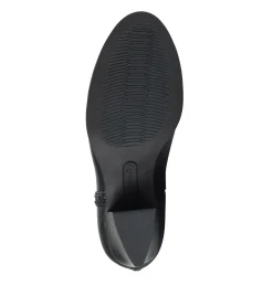 Baretraps Booties-Lauryn Block Heel Ankle Bootie Black