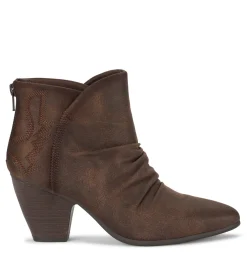Baretraps Booties-Leanna Bootie DarkBrown