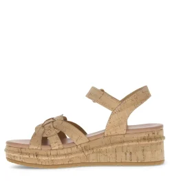 Baretraps Wedge Sandals-Lena Wedge Sandal NaturalCork