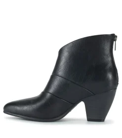 Baretraps Booties-Liberty Block Heel Bootie Black