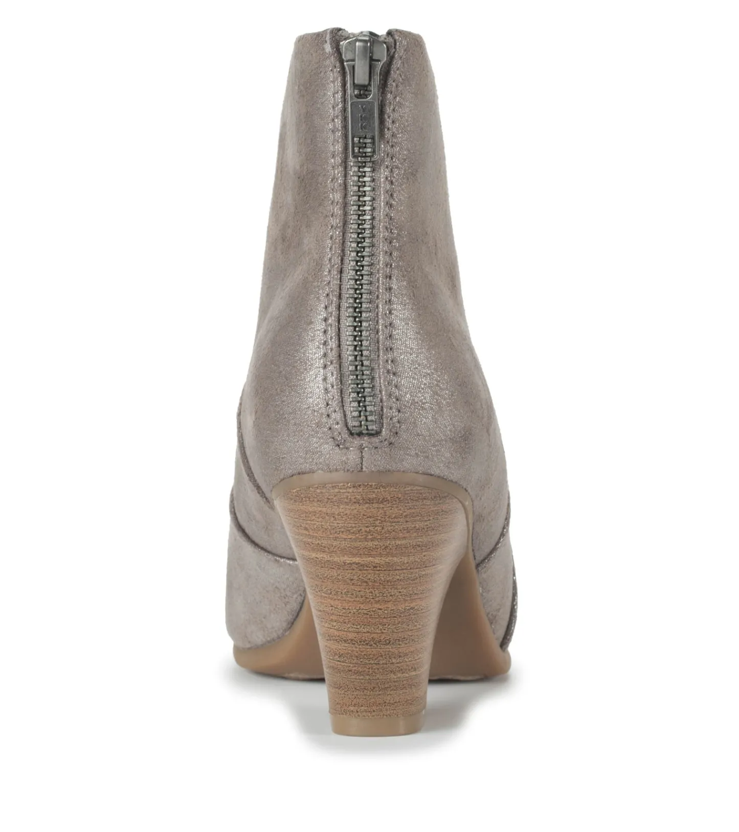 Baretraps Booties-Liberty Block Heel Bootie Gunmetal