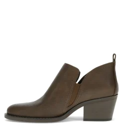 Baretraps Booties-Lidian Ankle Bootie DarkBrown