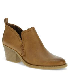 Baretraps Booties-Lidian Ankle Bootie Walnut