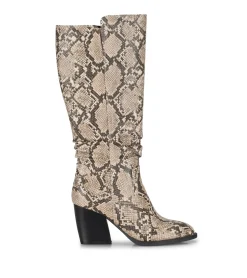 Baretraps Knee High Boots-Lilly Tall Boot NaturalSnake