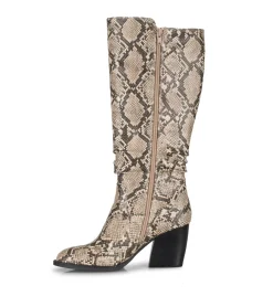 Baretraps Knee High Boots-Lilly Tall Boot NaturalSnake