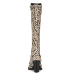 Baretraps Knee High Boots-Lilly Tall Boot NaturalSnake