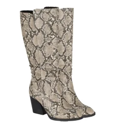 Baretraps Knee High Boots-Lilly Tall Boot NaturalSnake