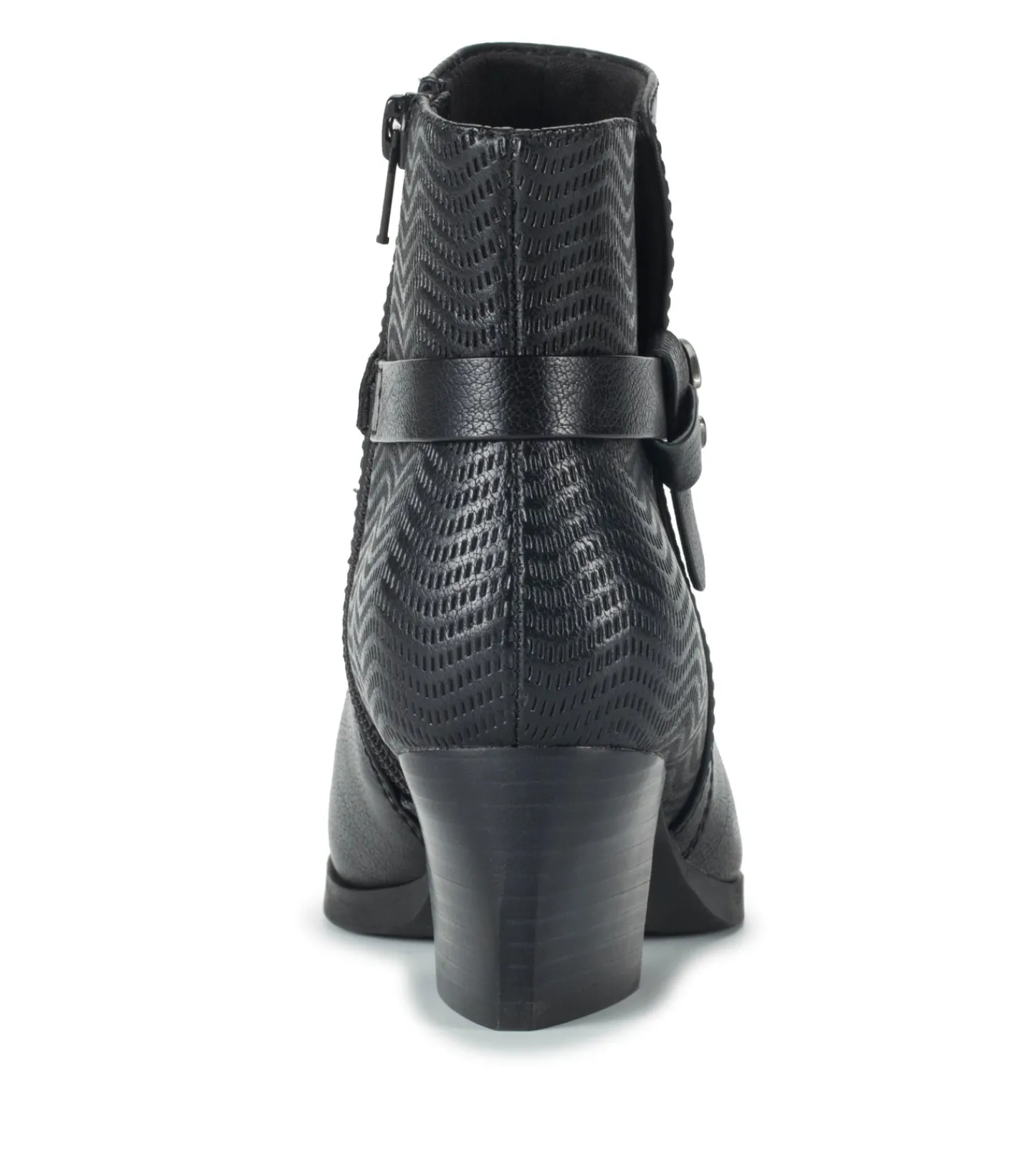 Baretraps Booties-Linda Block Heel Bootie Black