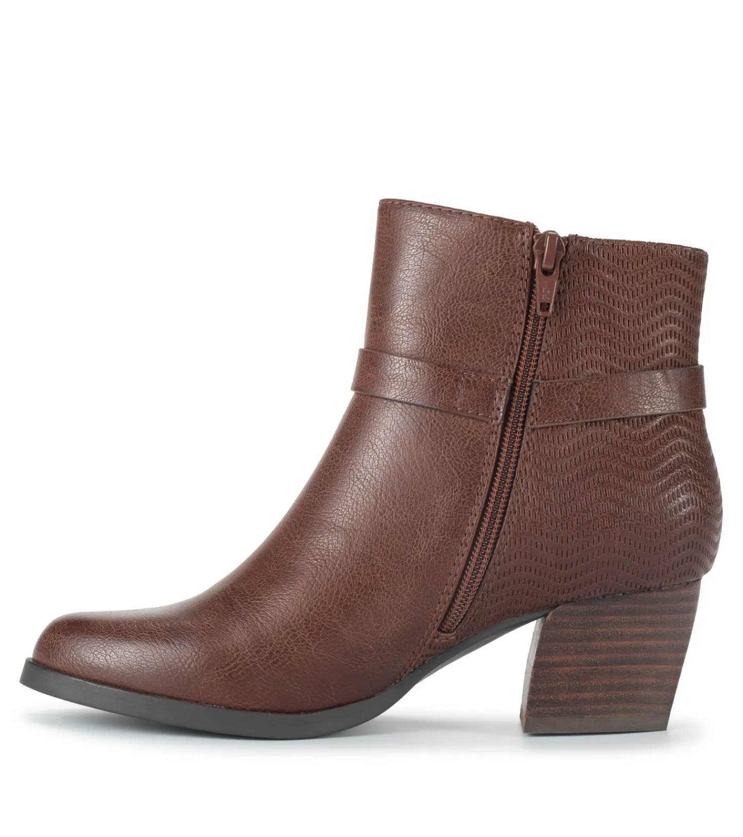 Baretraps Booties-Linda Block Heel Bootie Oak