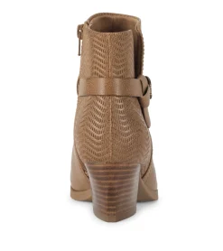 Baretraps Booties-Linda Block Heel Bootie SaltedCaramel