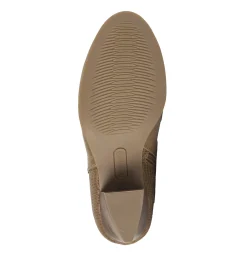 Baretraps Booties-Linda Block Heel Bootie SaltedCaramel