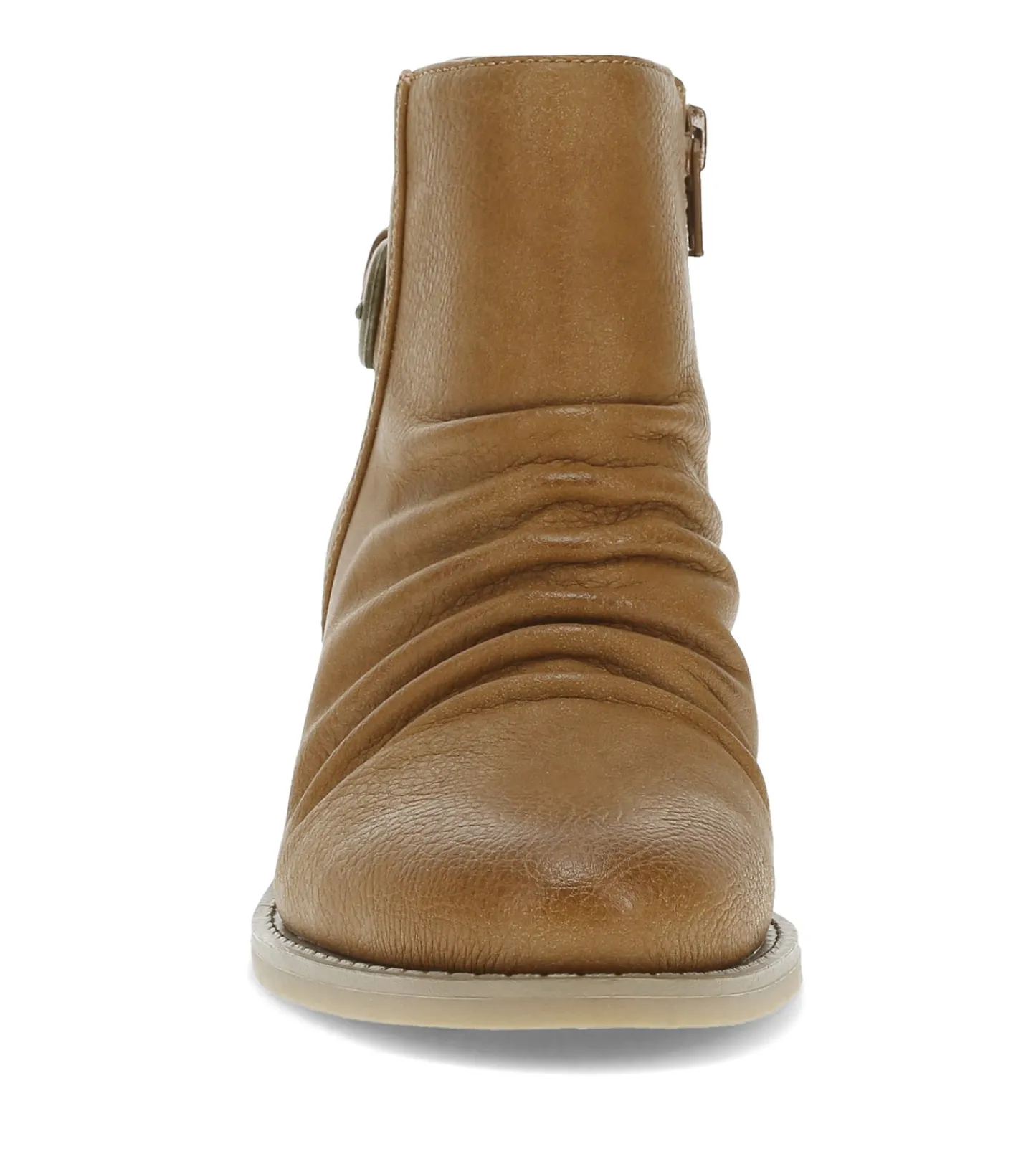 Baretraps Booties-Linnea Block Heel Bootie LightRust