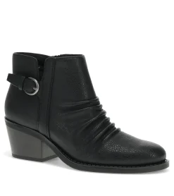 Baretraps Booties-Linnea Block Heel Bootie Black