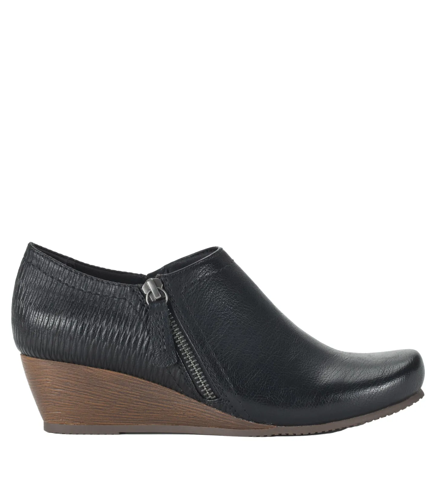 Baretraps Booties-Louise Wedge Ankle Bootie Black