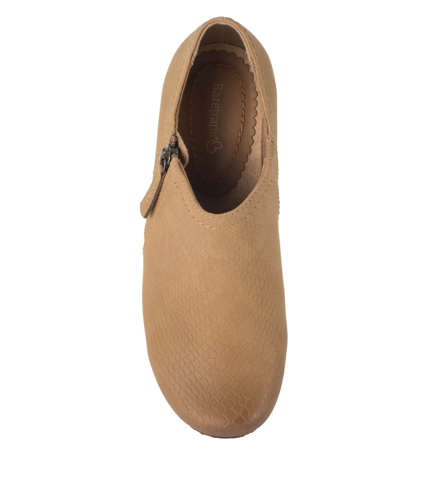 Baretraps Booties-Louise Wedge Ankle Bootie Sandstone