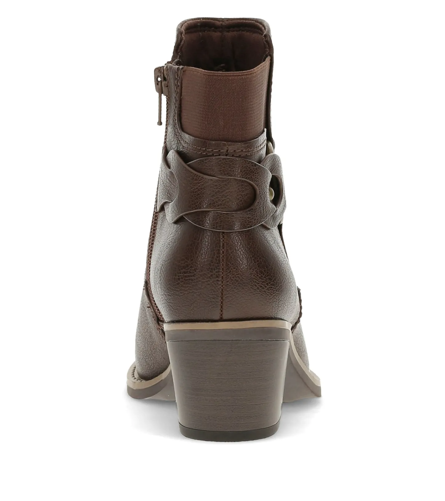 Baretraps Booties-Luella Block Heel Bootie DarkBrown
