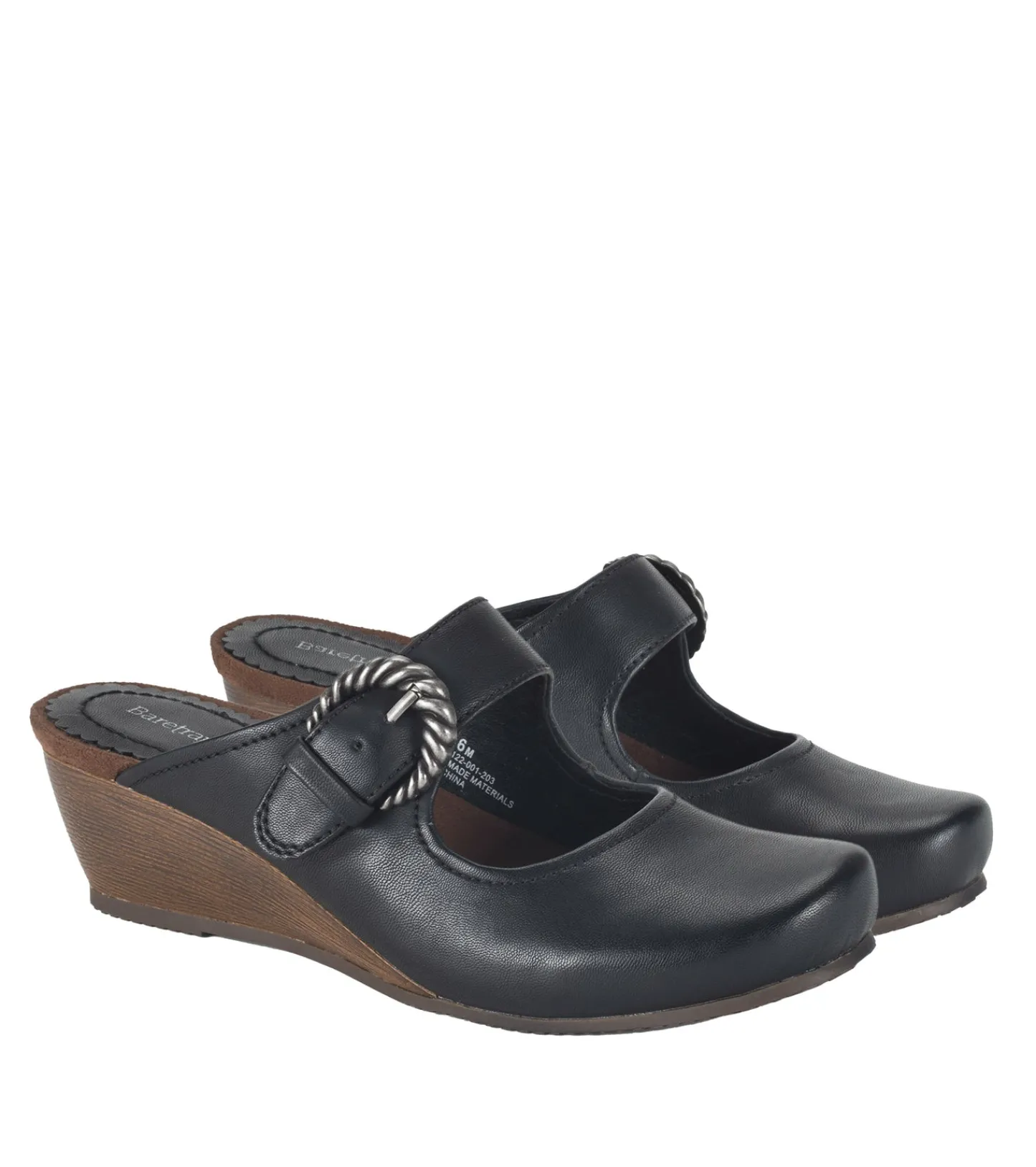 Baretraps Clogs & Mules-Luna Mary Jane Mule Black