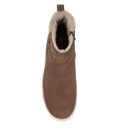 Baretraps Booties|Cold Weather Boots-Mandie Cold Weather Bootie MushroomSuede