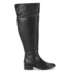 Baretraps Knee High Boots-Marcela Over the Knee Boot Black