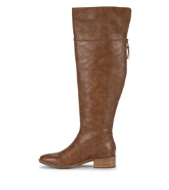 Baretraps Knee High Boots-Marcela Wide Calf Over The Knee Boot Acorn
