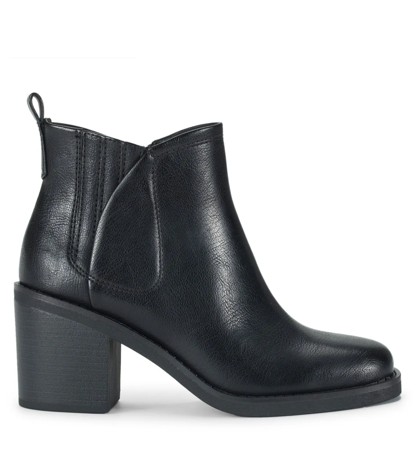 Baretraps Booties-Maria Block Heel Bootie Black