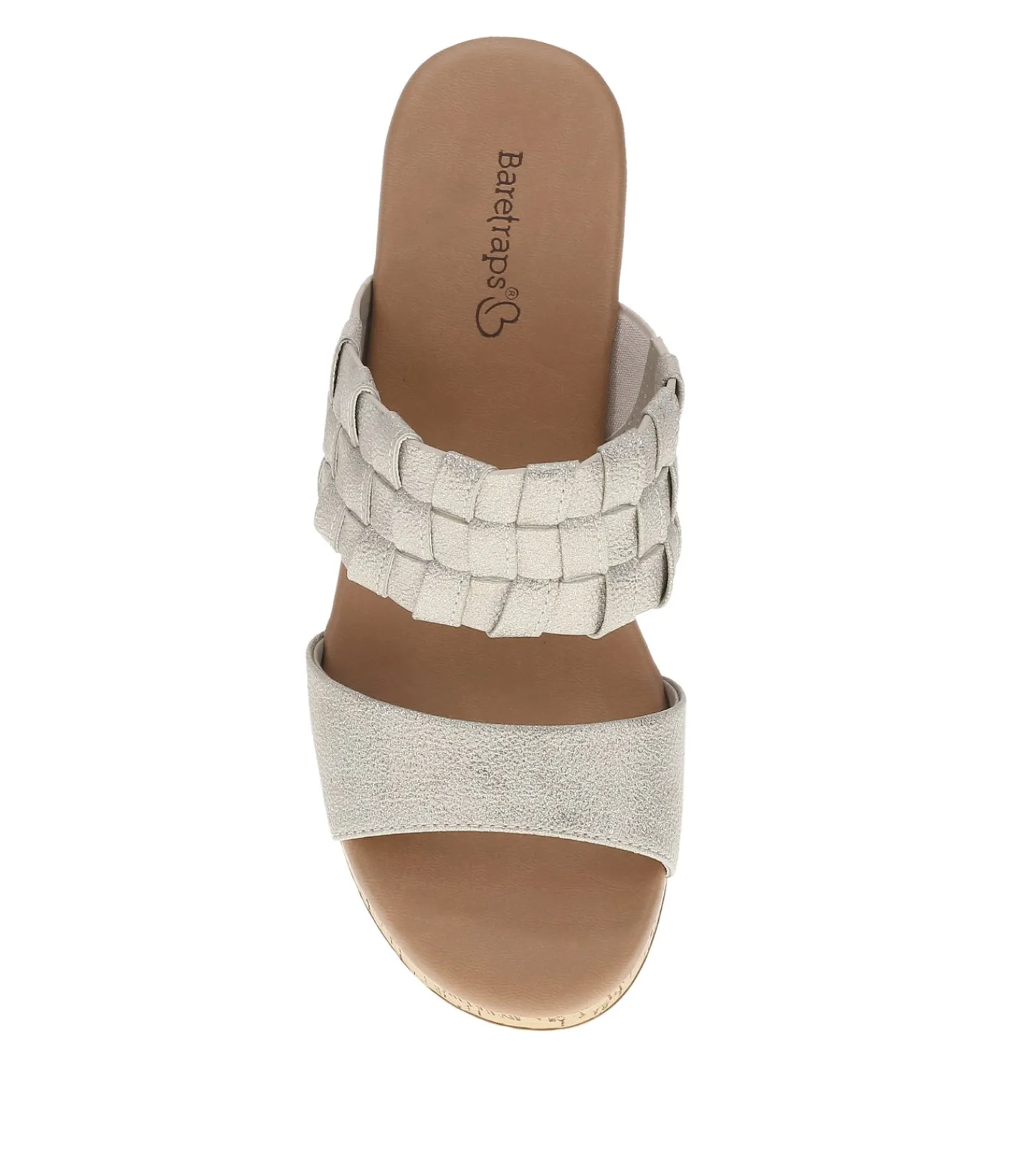 Baretraps Slides & Slip On Sandals-Mavis Block Heel Slide Sandal Champagne