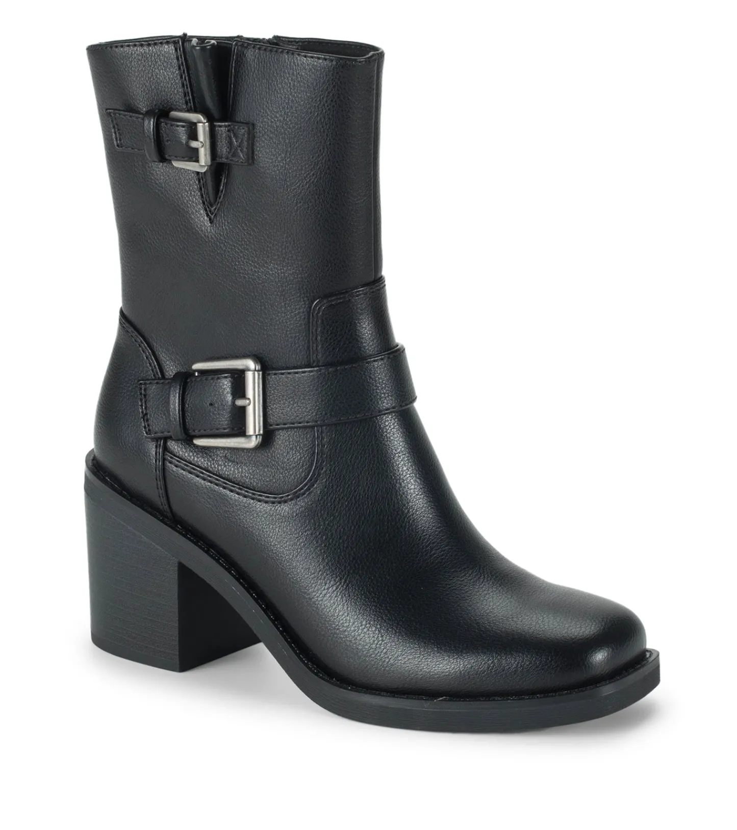 Baretraps Booties-Mayla Mid Calf Boot Black