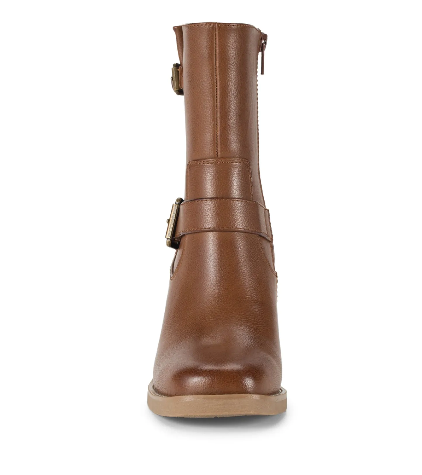 Baretraps Booties-Mayla Mid Calf Boot Walnut