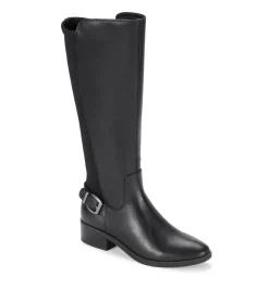 Baretraps Knee High Boots|Wide Calf Boots-McKayla Wide Calf Tall Boot Black